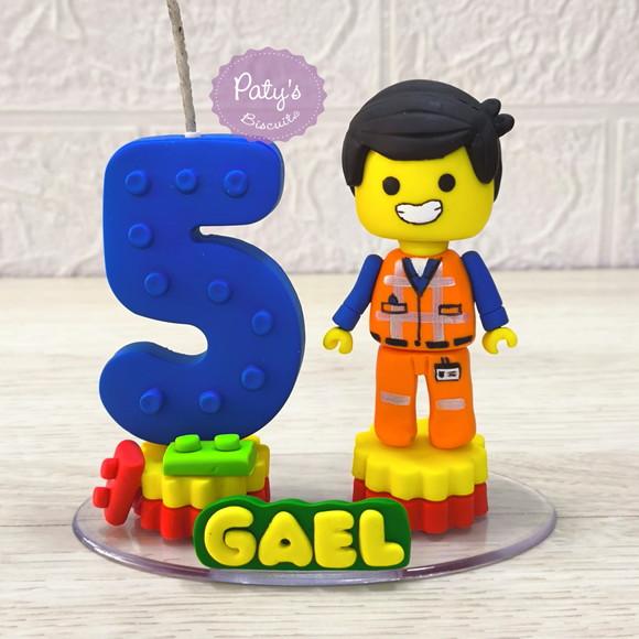 Topinho com Vela Emmet - Lego