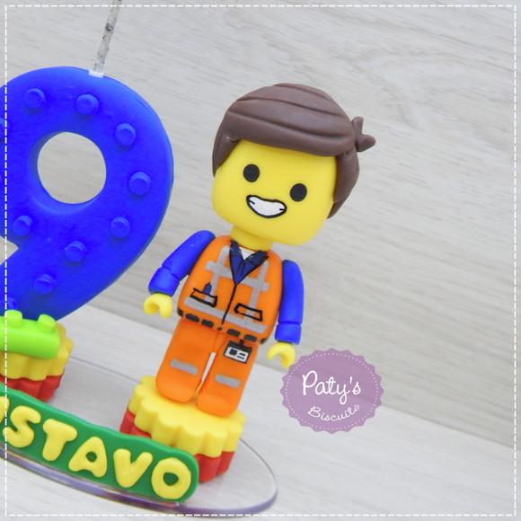 Topinho com Vela Emmet - Lego