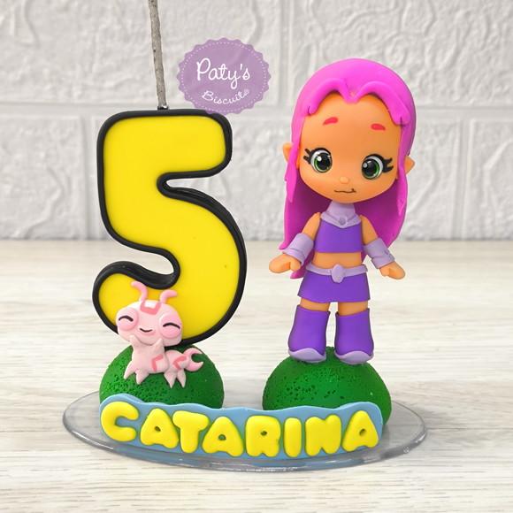 Topinho com Vela Estelar + Silkie - Jovens Titãs em Ação