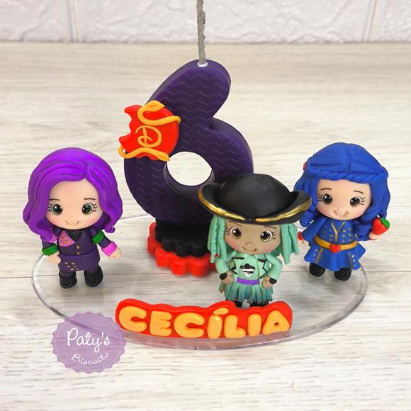 Topinho com Vela Mal, Evie e Uma - Descendentes