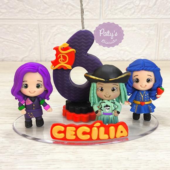 Topinho com Vela Mal, Evie e Uma - Descendentes