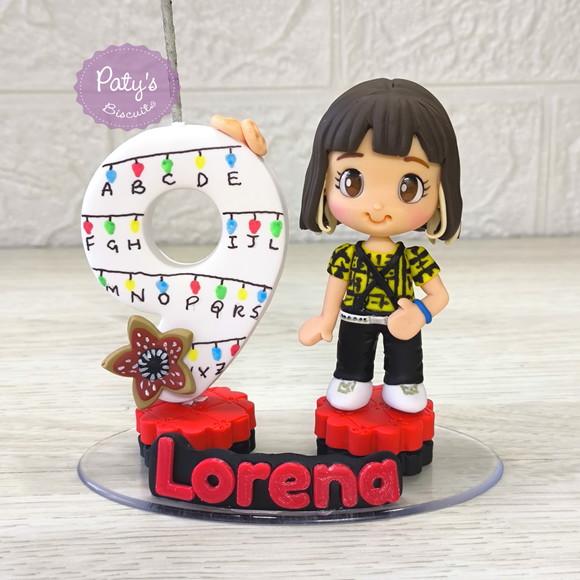 Topinho com Vela Personalizado Stranger Things