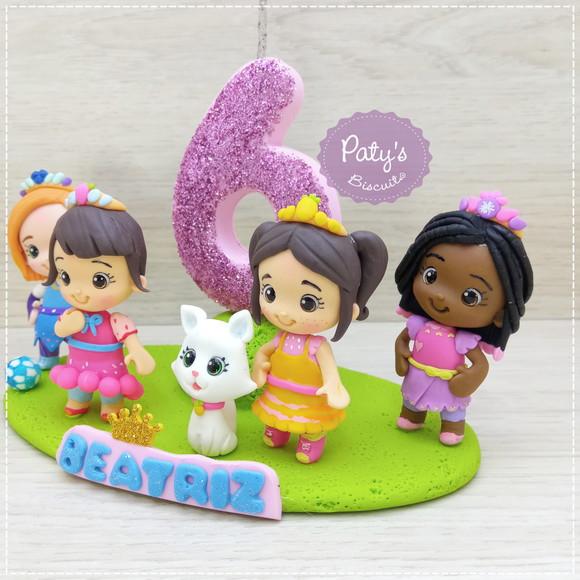 Topinho com Vela Princess Power