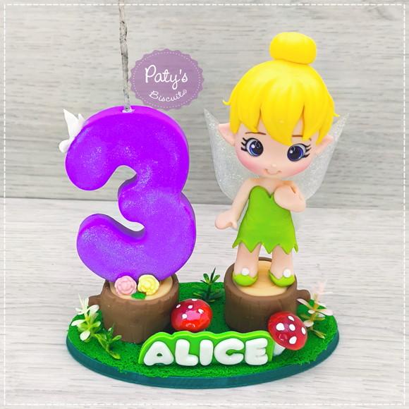 Topinho com Vela Sininho / Tinker Bell