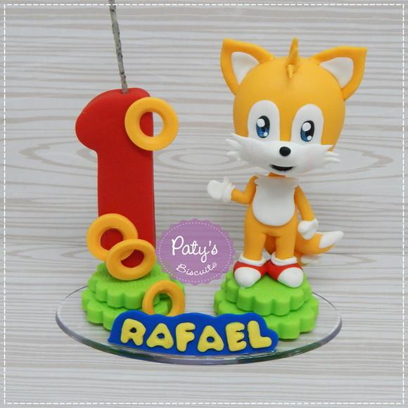 Topinho com Vela Tails - Sonic