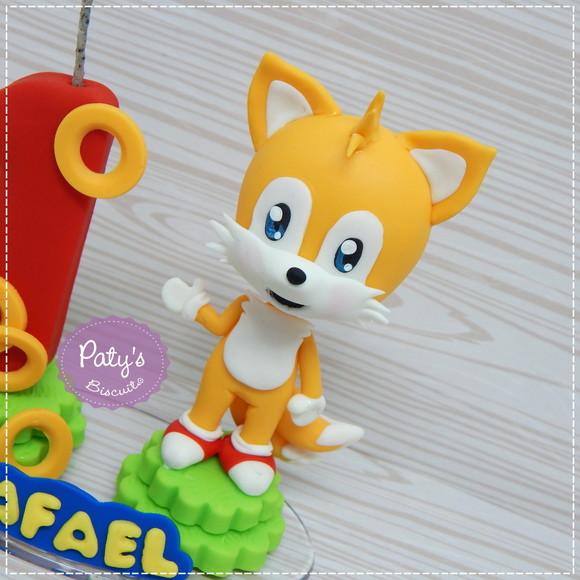 Topinho com Vela Tails - Sonic