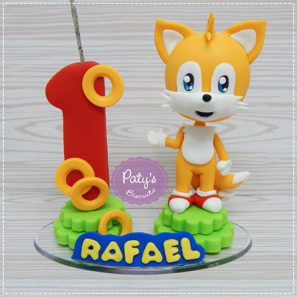 Topinho com Vela Tails - Sonic