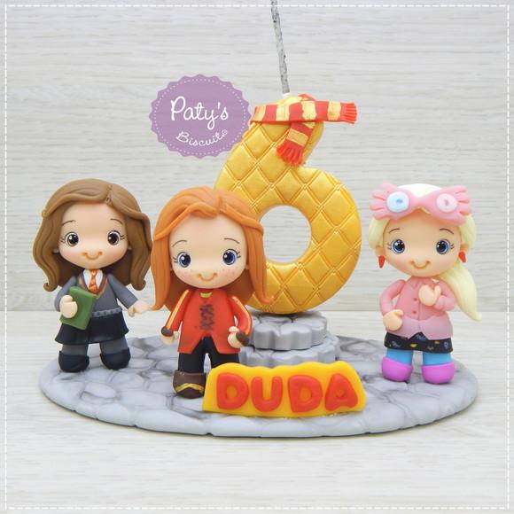 Topo Cenário Hermione, Luna e Gina - Harry Potter