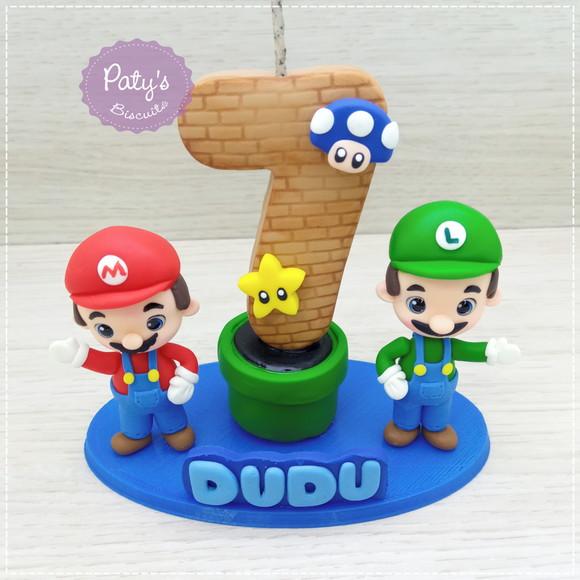 Topo Cenário Mário e Luigi - Super Mario Bros.