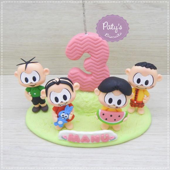 Topo Cenário Turma da Mônica (candy Colors)