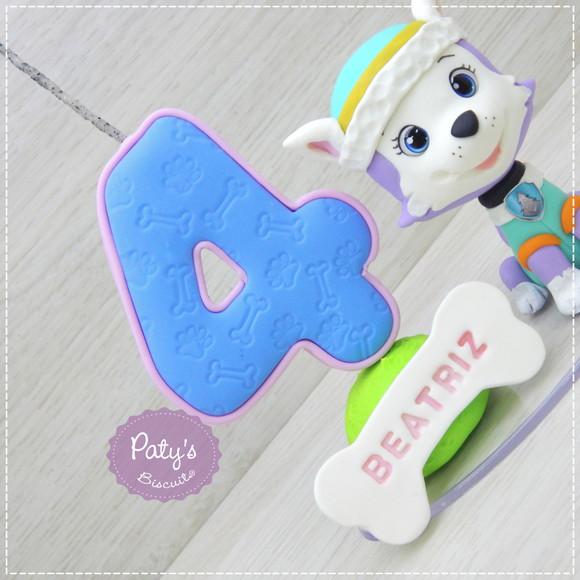 Topo com Vela Everest - Patrulha Canina