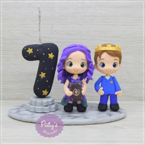 Topo com Vela Mal e Ben - Descendentes