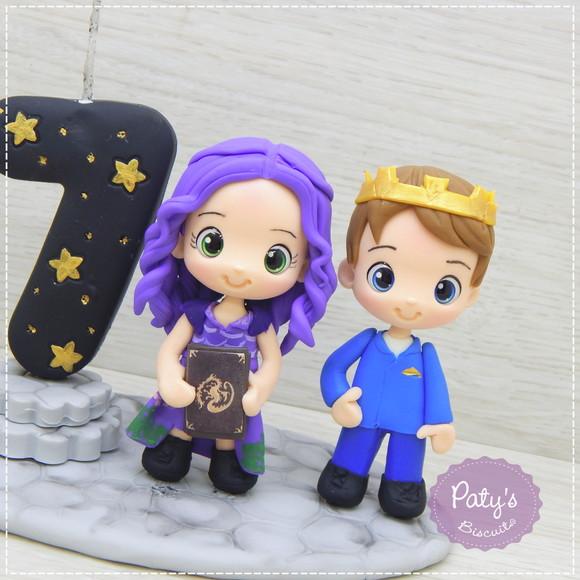 Topo com Vela Mal e Ben - Descendentes