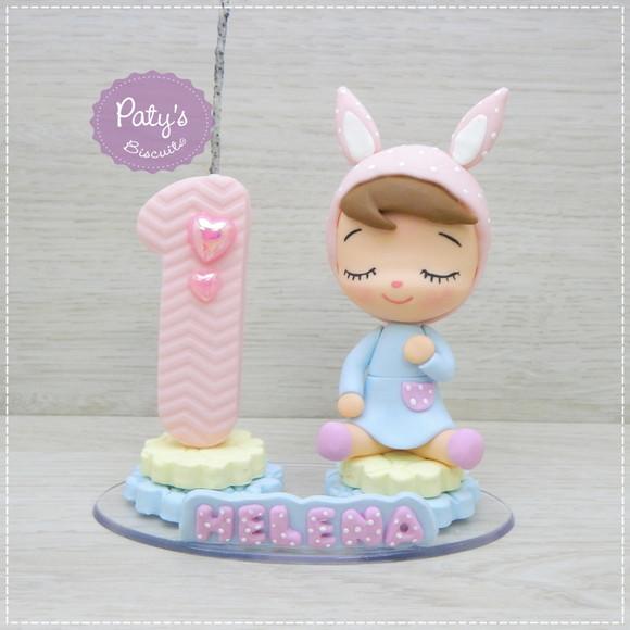 Topo com Vela Metoo Doll