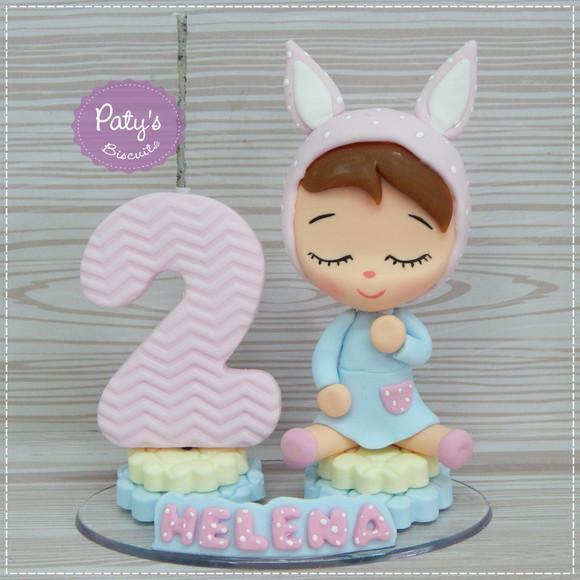 Topo com Vela Metoo Doll