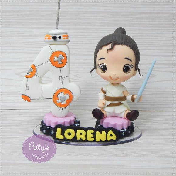 Topo com Vela Rey e BB-8 - Star Wars