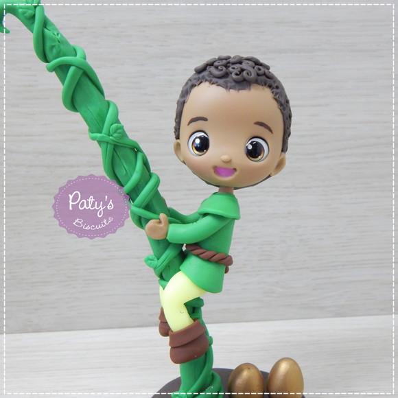 Topo de Bolo João e o Pé de Feijão