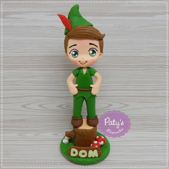 Topo de Bolo Peter Pan