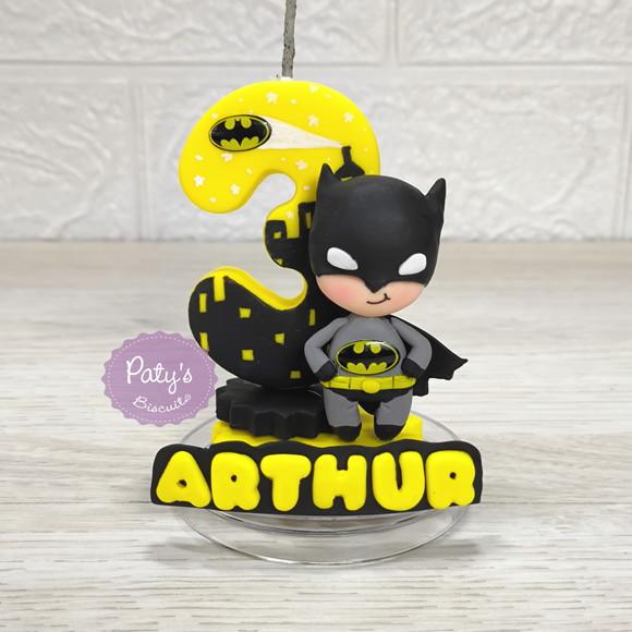 Vela Decorada Batman