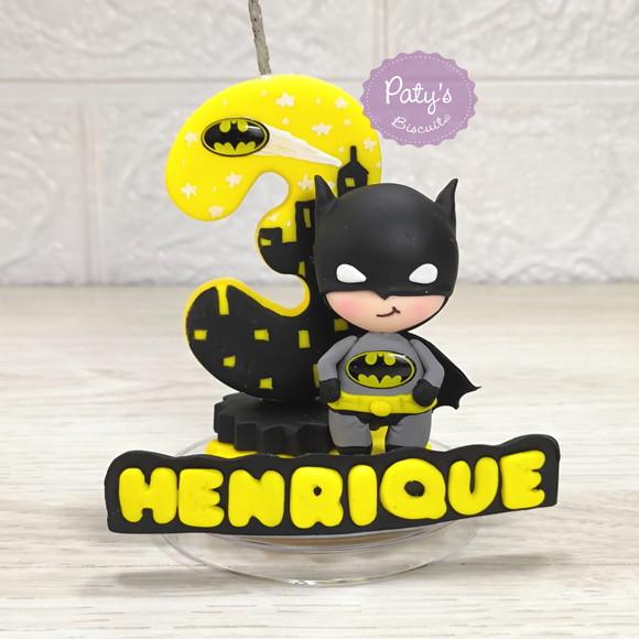 Vela Decorada Batman