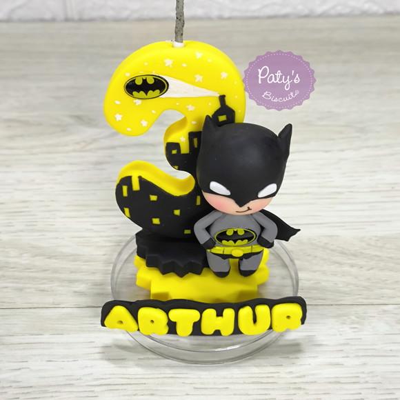 Vela Decorada Batman