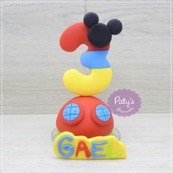 Vela Decorada Casa do Mickey Mouse