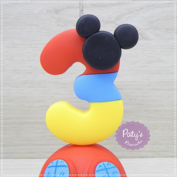 Vela Decorada Casa do Mickey Mouse