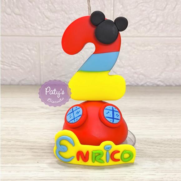 Vela Decorada Casa do Mickey Mouse