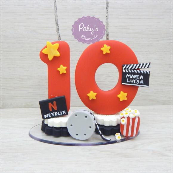 Vela Decorada Cinema e Netflix
