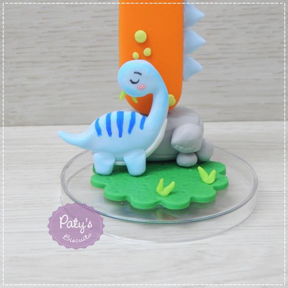 Vela Decorada Dino Baby (mod. 02)