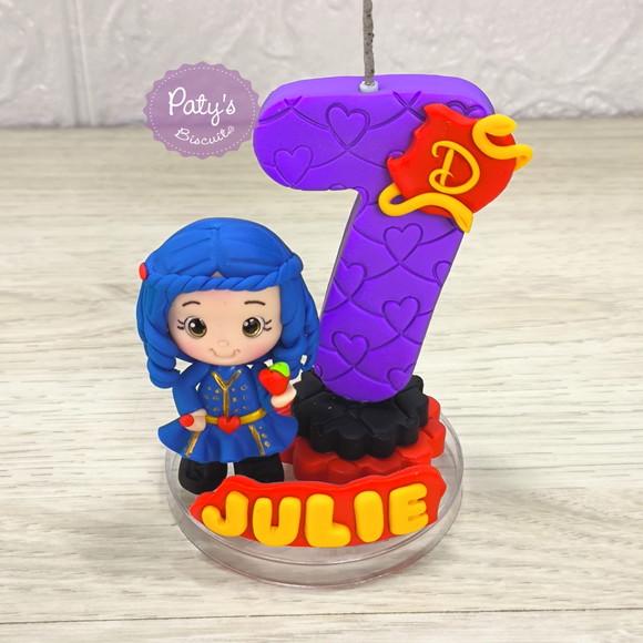 Vela Decorada Evie - Descendentes