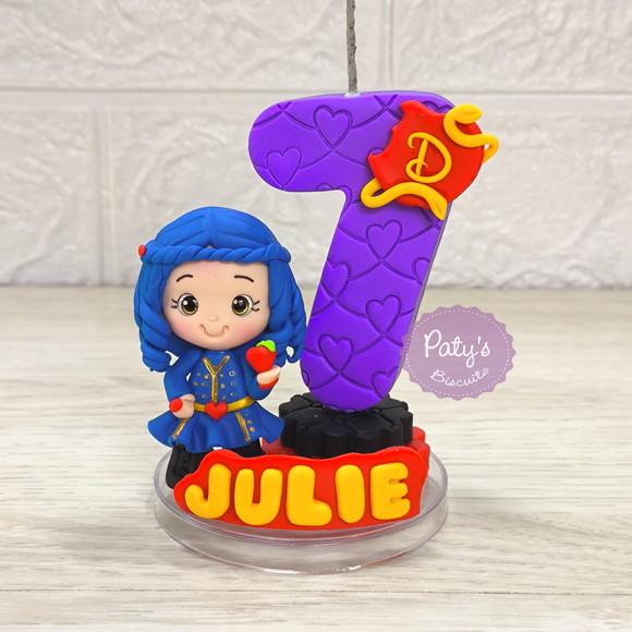 Vela Decorada Evie - Descendentes