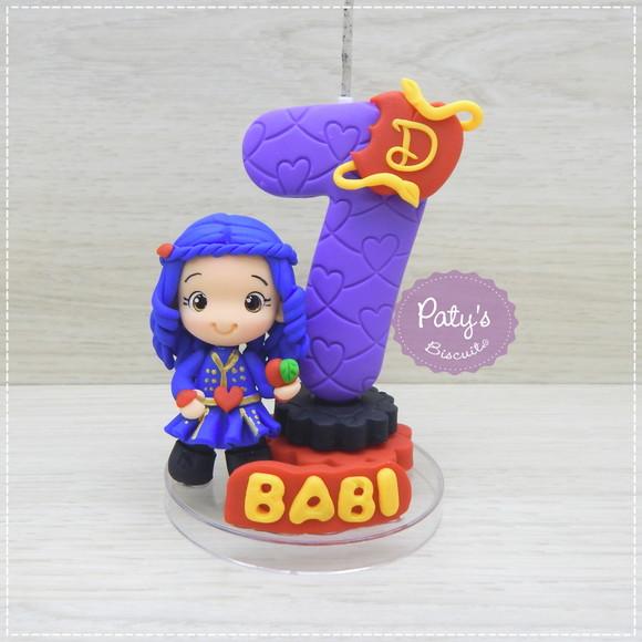 Vela Decorada Evie - Descendentes
