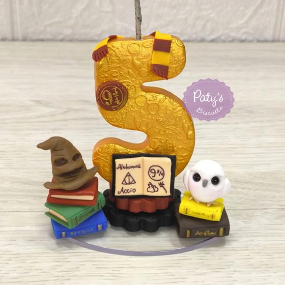 Vela Decorada Harry Potter