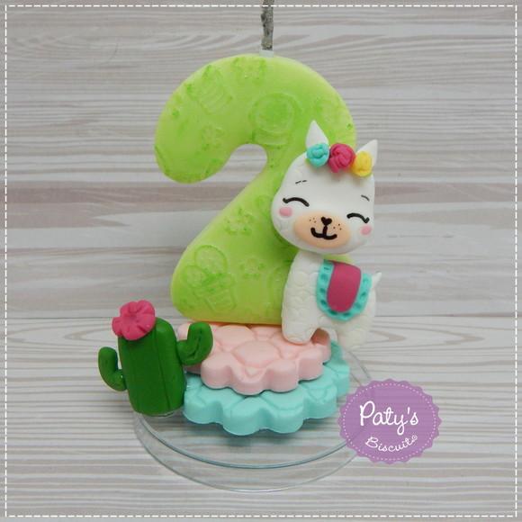 Vela Decorada Lhama