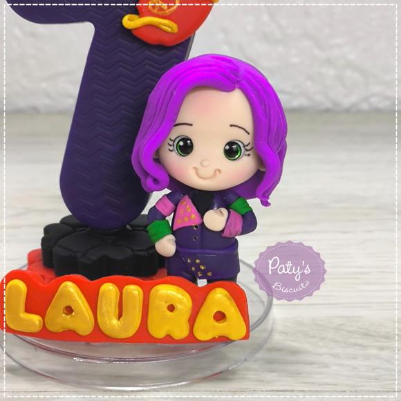 Vela Decorada Mal - Descendentes