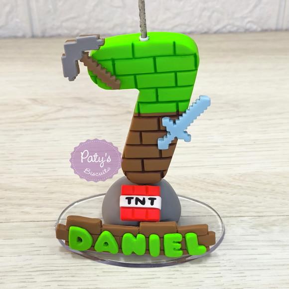 Vela Decorada Minecraft