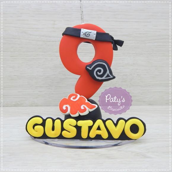 Vela Decorada Naruto
