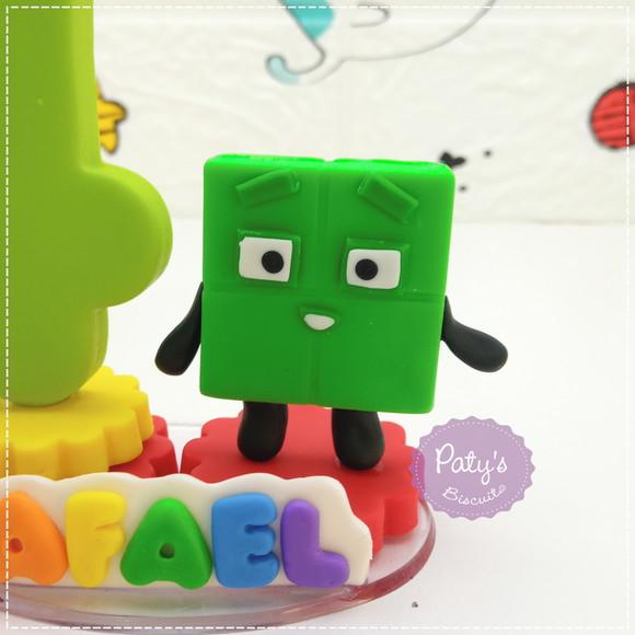 Vela Decorada Numberblocks 4