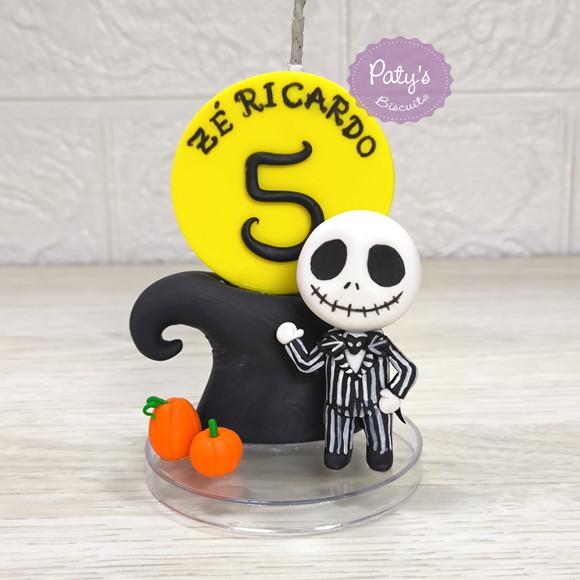 Vela Decorada o Estranho Mundo de Jack