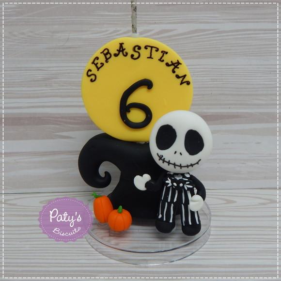 Vela Decorada o Estranho Mundo de Jack
