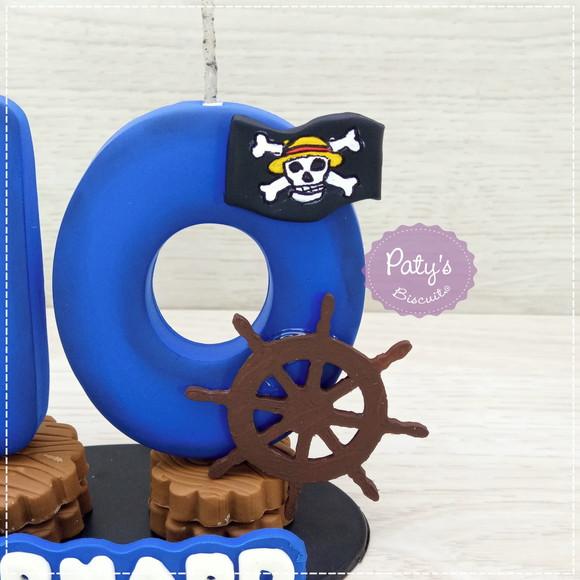 Vela Decorada One Piece