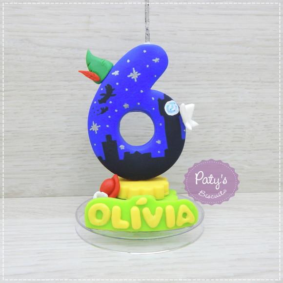 Vela Decorada Peter Pan