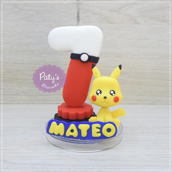 Vela Decorada Pikachu - Pokémon