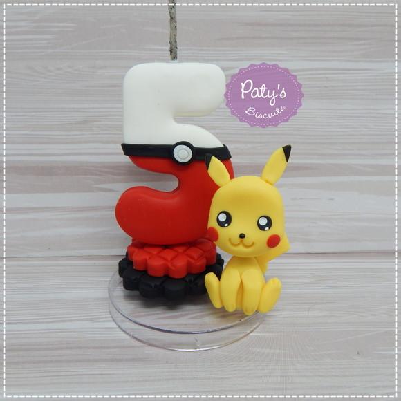 Vela Decorada Pikachu - Pokémon