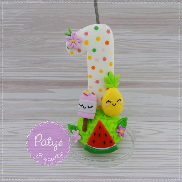 Vela Decorada Primavera / Verão