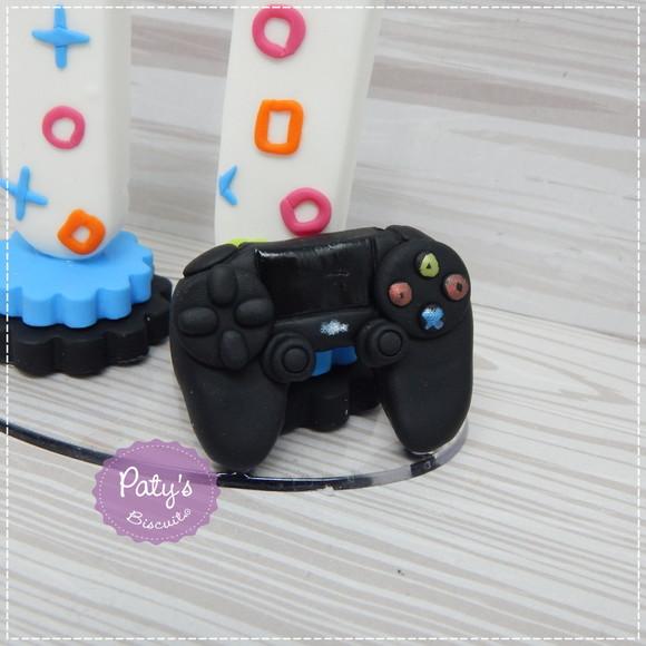 Vela Decorada Ps4 / Videogame
