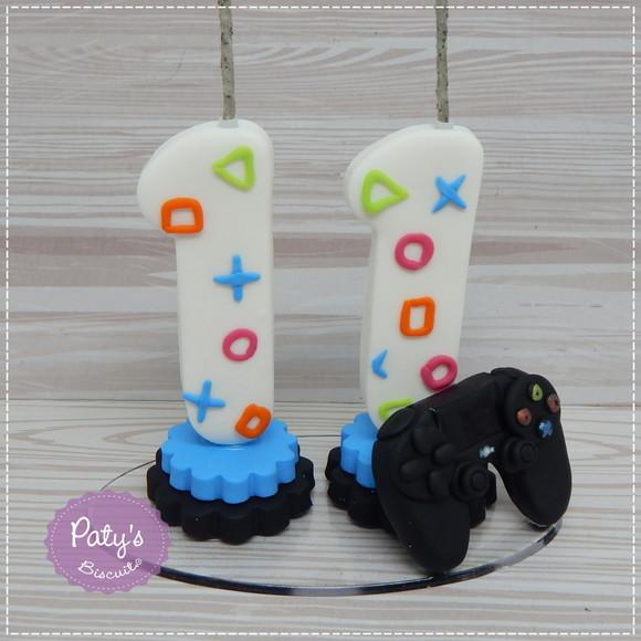 Vela Decorada Ps4 / Videogame