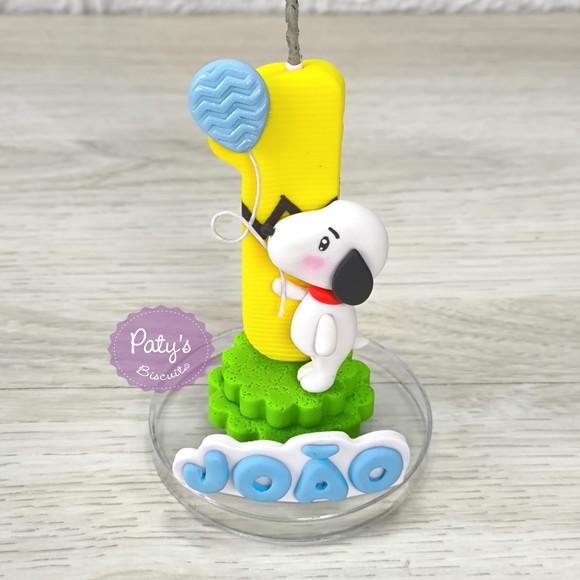 Vela Decorada Snoopy