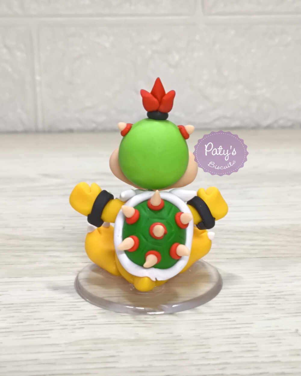 Miniatura / Topo de Bolo Bowser Jr. 8cm - Super Mario Bros.